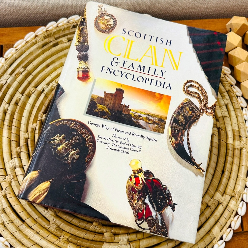 Scottish CLAN & Family Encyclopedia Hardcover Book
